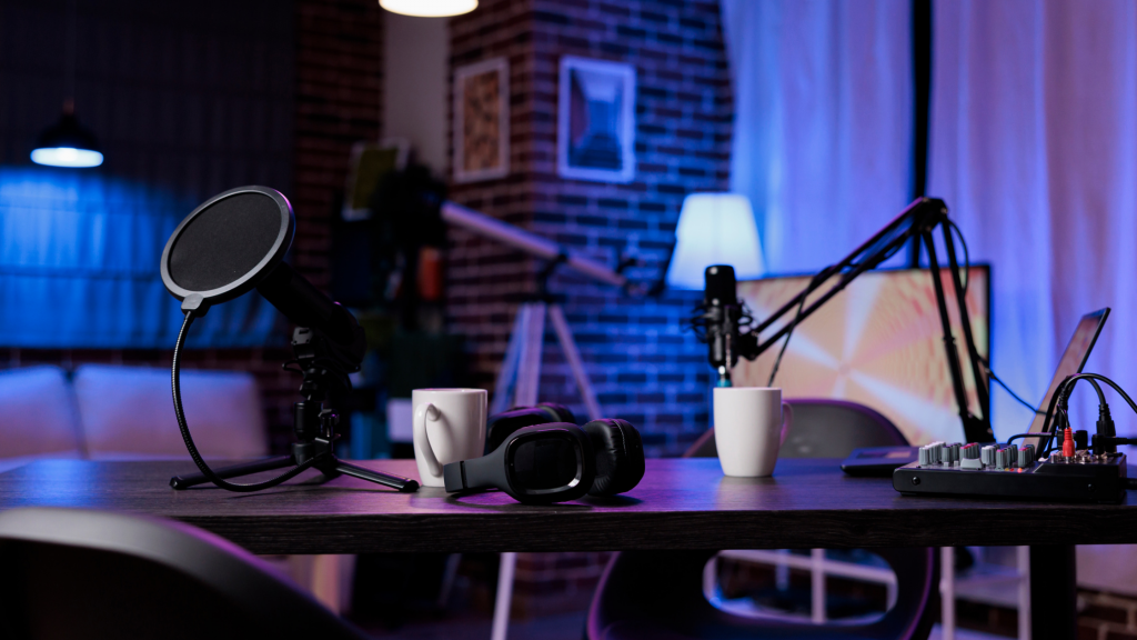 Como montar estúdio para gravar podcast