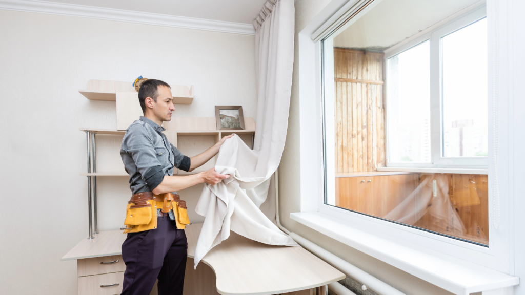 como instalar cortinas
