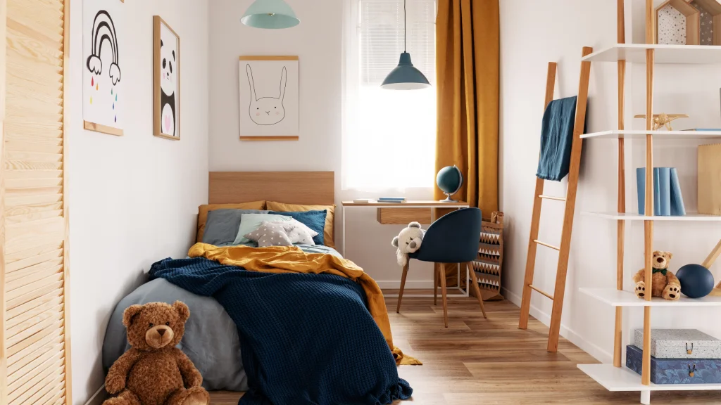 cortina para quarto de criança